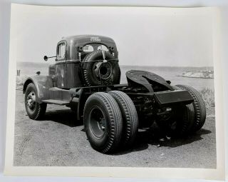 United States Air Force Usaf Transport Truck White Motor Co Vintage Photograph