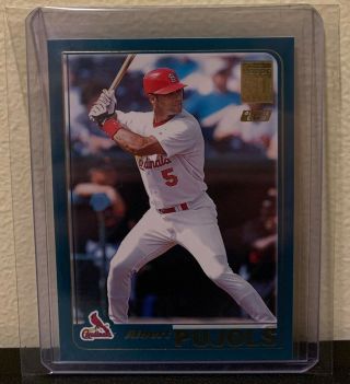 2001 Topps Traded Albert Pujols St Louis Cardinals T247 Rookie Card Rc