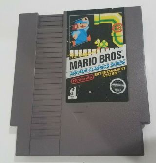 Vintage Nintendo Mario Bros.  Arcade Classic Series Nes Game Cartridge