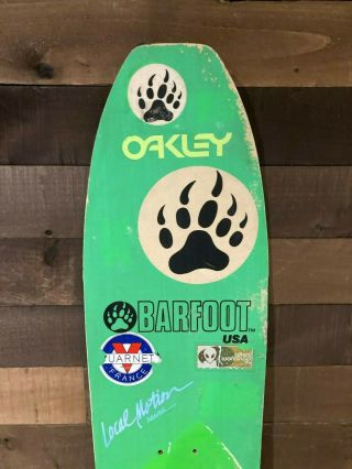 Vintage 1987 Barfoot Twin Tip Freestyle 151 Snowboard - Rare 3