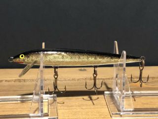 Vintage Rapala Silver Minnow,  11 S,  4 3/8 Inch Lure