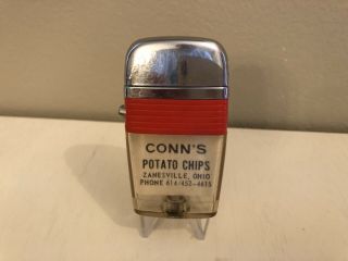 Vintage Scripto - Vu Lighter - Conn’s Potato Chips Zanesville,  Ohio - Look