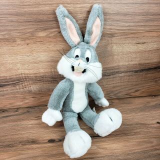 15 " Vintage Bugs Bunny Warner Bros Store Stuffed Animal Plush Toy,  Fun Memories