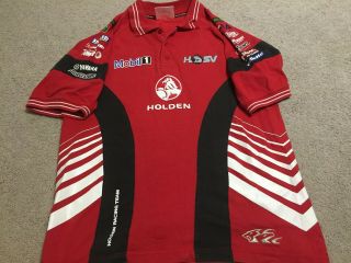 Holden Racing Team V8 Supercars Polo Small Hrt Vintage 2004 Unknown Signature