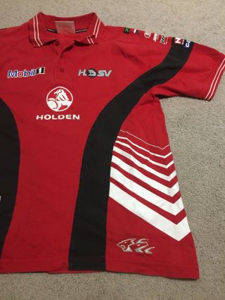 Holden Racing Team V8 Supercars Polo Small HRT Vintage 2004 Unknown Signature 3