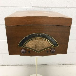 Very Rare Charles & Ray Eames 1946 Zenith Record Player Radio Model 6r084 Knoll