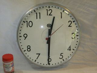 Vintage Large Industrial/school Clock