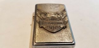Zippo Cigarette Lighter 2008 Harley Davidson With Tags Still On
