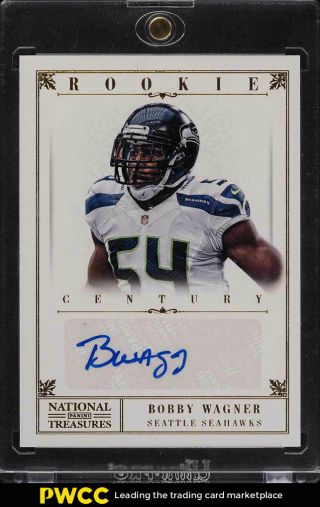 2012 National Treasures Century Gold Bobby Wagner Rookie Rc Auto /49 209