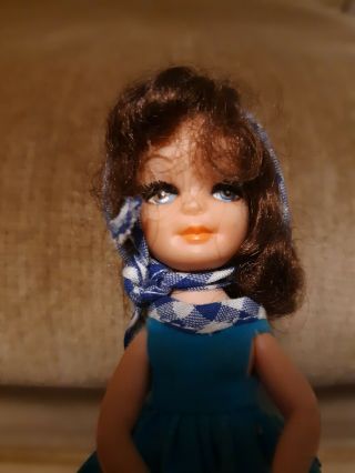 Vintage Rare Uneeda Tiny Teens Doll Fun Time 1967 2