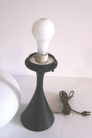 MID - CENTURY MODERN 1960 ' s BILL CURRY - Atomic Shape LARGE LAUREL MUSHROOM LAMP 2