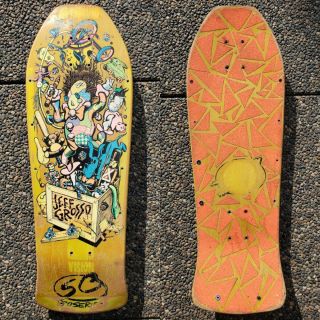 Santa Cruz Jeff Grosso Toy Box Vintage Skateboard