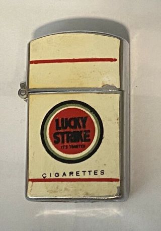 Vintage Lucky Strike Lighter Small Size