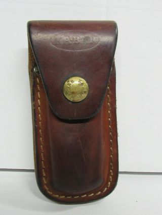 Vintage Ka - Bar Folding Knife Leather Sheath Only