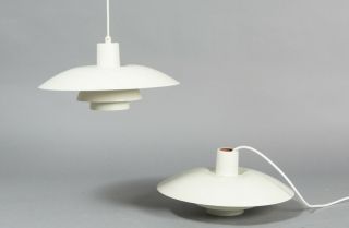 Poul Henningsen Ph 4/3 Pendant Lamps Light By Louis Poulsen 2 Units