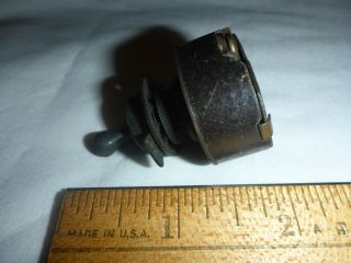 Vintage Metal Toggle Switch Hubbell Inc.  3a 250v 6a 125 Volt On Off Flip