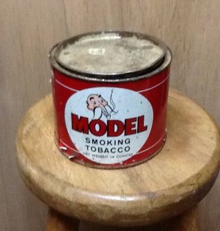 Vintage Pipe United States Tobacco Co Model Smoking Tobacco Tin Can