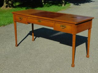 Vintage By Baker Milling Road Antique Designer 18c Style Console Executive Desk