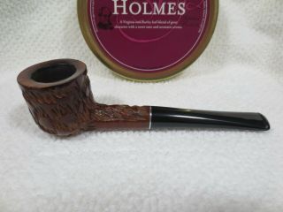 Pot Shaped Vintage Sitter Imported Briar Estate Tobacco Pipe Cleaned