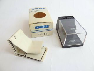 Shure N105e Phonograph Record Turntable Stylus Needle Nos Vintage