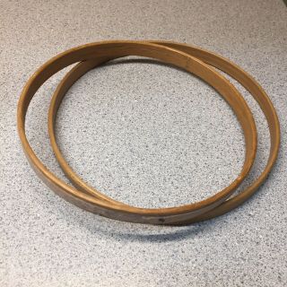 Vintage DUCHESS 6 inch Felt Lined Wood Embroidery Hoop VGC 2
