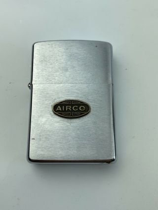 Vintage 1964 Airco Industrial Gases Advertising Zippo Lighter