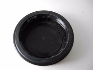 Leica Old Style M Rear Lens Cap Black On Black Vintage