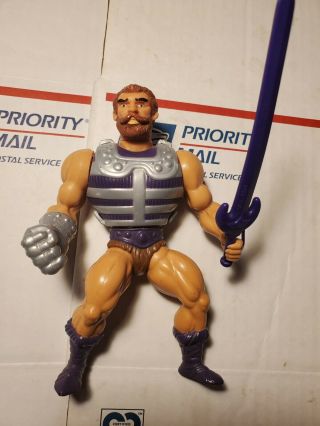 Vintage 1983 Masters Of The Universe Fisto Action Figure Complete Motu Near