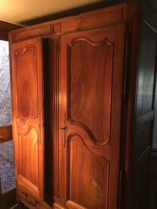 18 th century antique oak armoire I Think 3