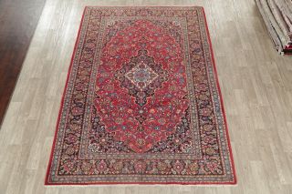 Traditional Area Rugs Hand - Knotted Wool Floral Living Room Carpet 7 x 10 RED 2