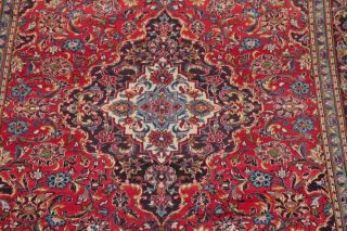 Traditional Area Rugs Hand - Knotted Wool Floral Living Room Carpet 7 x 10 RED 3