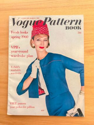 Vintage Vogue Pattern Book - Feb / March 1960