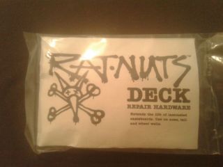 Nos Vintage Powell Peralta Rat Nuts Skateboard Deck Repair Hardware Kit 10 Pack