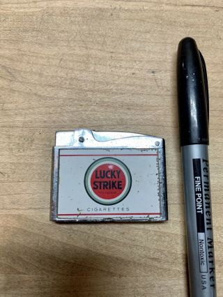 Vintage Lucky Strike Cigarette Lighter Continental Japan