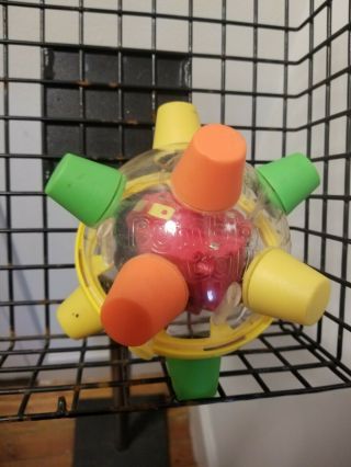 Vintage Ertl Bumble Ball Clear Motorized Bouncing 1992 Toy