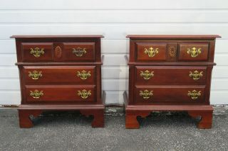 Cherry Nightstands End Side Tables Pennsylvania House 1446