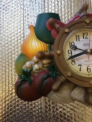 vintage kitchen wall clock 3