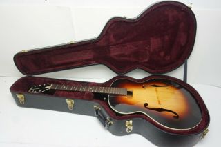 Vintage 50s 1956 Gretsch 6182 Corvette Hollowbody Guitar Husk Project Hsc