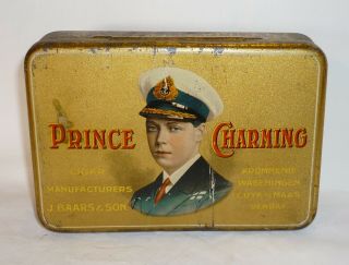 Prince Charming - Pictorial Cigar Tin - Holland
