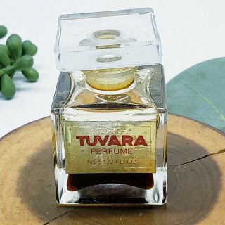 Vintage Tuvara Perfume By Tuvache Mini Miniature 25 Left Cute Bottle