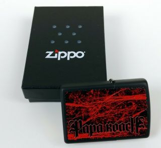 Papa Roach Logo Band Zippo Flip Top Lighter Fantastic