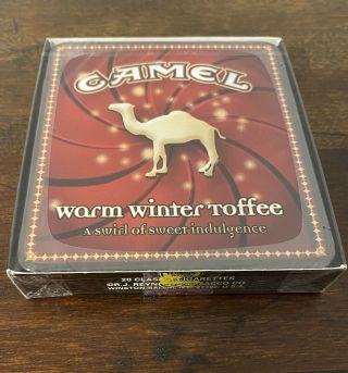 Vintage - Camel Cigarette Tin - Warm Winter Toffee - Exotic Blends