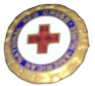 American National Red Cross Nurse Vintage Pin
