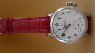 Vintage Marriage Lange&sohne Pocket Watch Movement Wrist Watch.