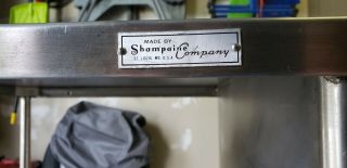 Shampaine Company Stainless Steel Army Medical Desk