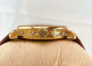 1943 OMEGA Skeleton Swiss Pocket Watch 15 Jewels in OVER SIZE FANCY DISPLAY CASE 3