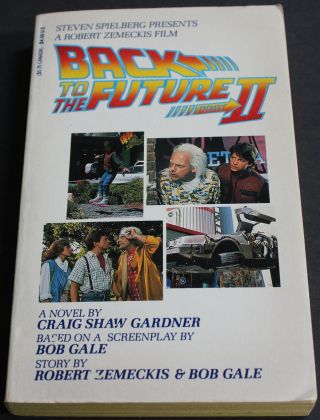 Vintage - Back To The Future Part Ii Special Sales Edition 1989 First