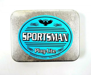 Rare Vintage Pocket Sportsman Plug - Lite Cigarette Butane Lighter Made In Korea
