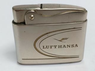 Vintage Rowenta Snip Pocket Petrol Lighter/ Lufthansa Lockhead - G Service