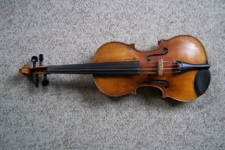 Antique S.  Neuner 4/4 Amati Violin Mittenwald Germany